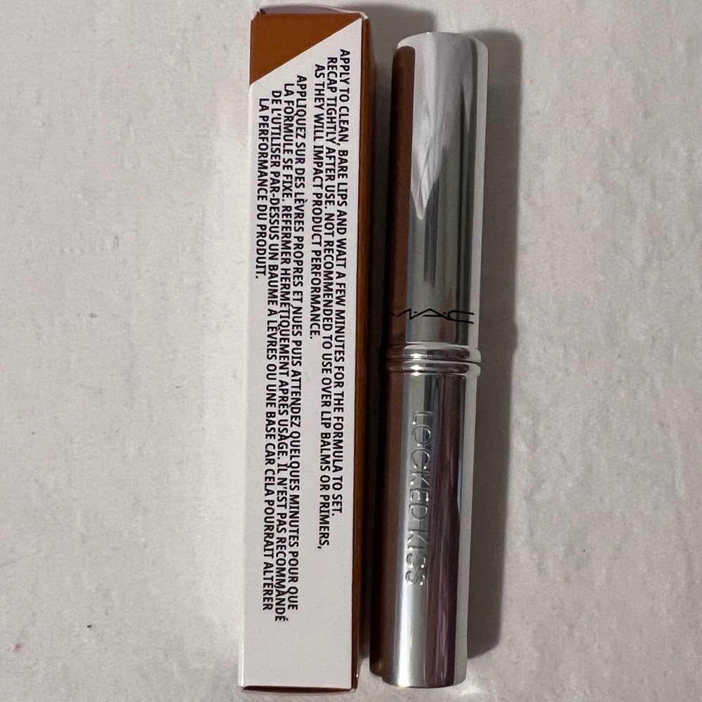 💋NIB💋 MAC ✨Indulgent✨ Locked Kiss 24-Hour Lipstick BRAND NEW - Picture 4 of 9
